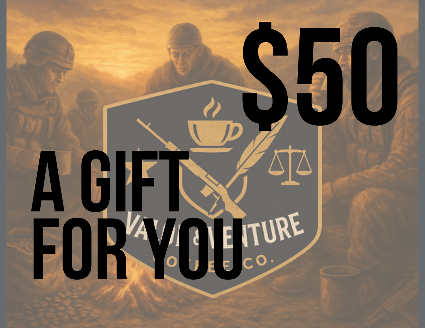 Valor & Venture Coffee Co Digital eGift Card