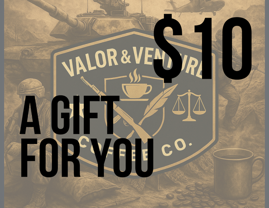Valor & Venture Coffee Co Digital eGift Card