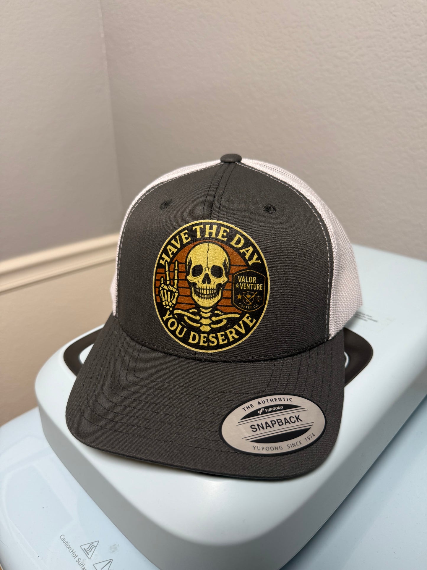 Limited Edition Snapback Hat: "Have The Day You Deserve" 🧢✨