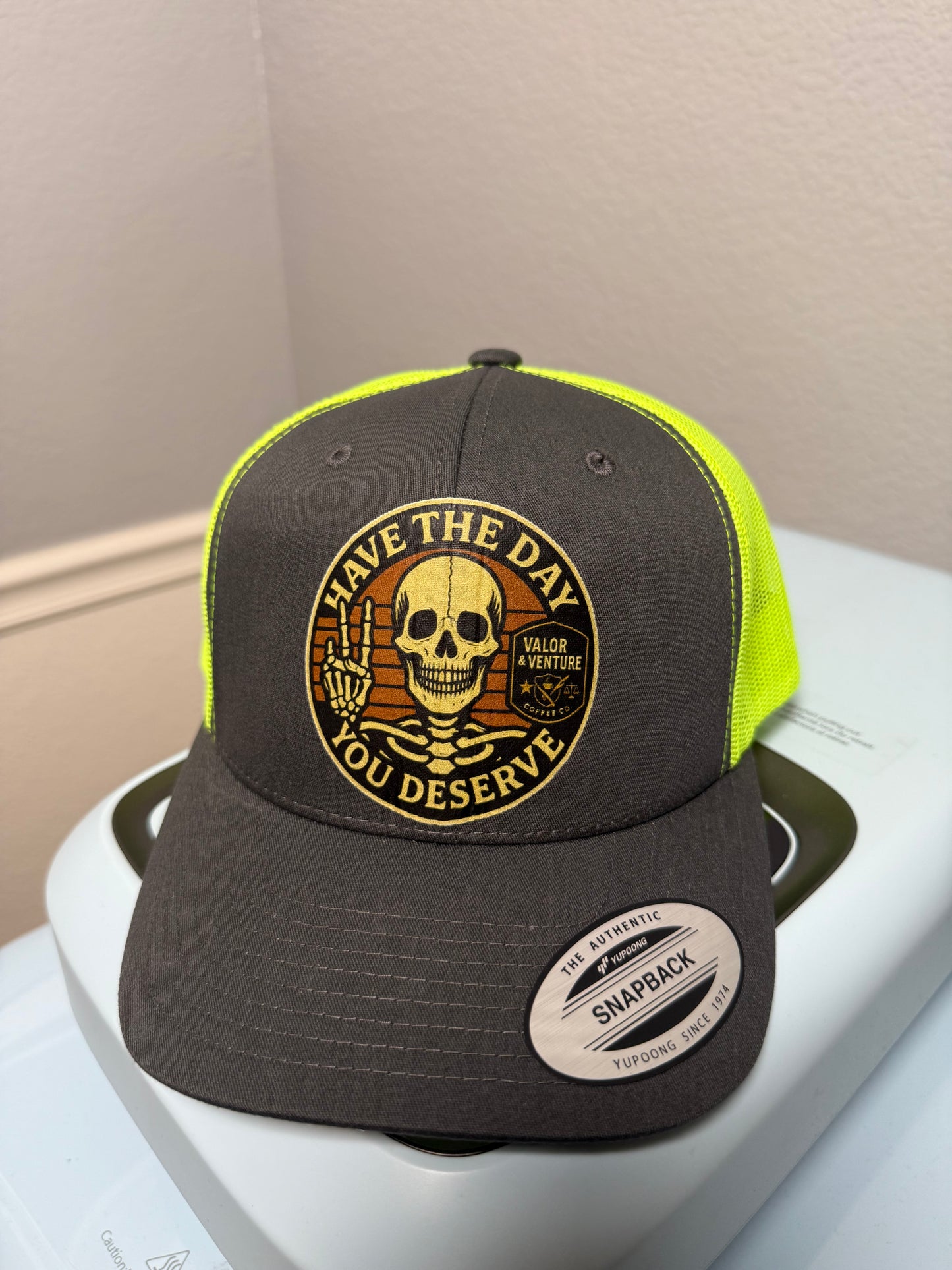 Limited Edition Snapback Hat: "Have The Day You Deserve" 🧢✨