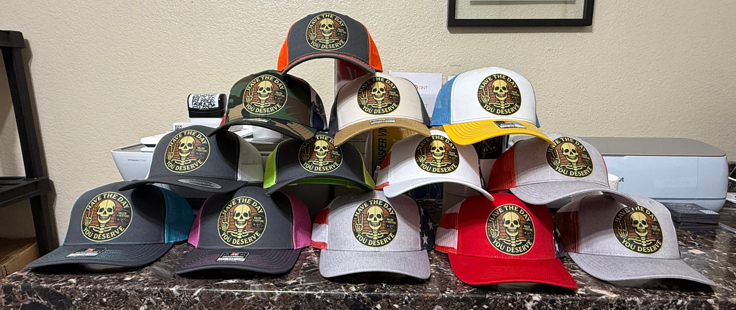 Limited Edition Snapback Hat: "Have The Day You Deserve" 🧢✨