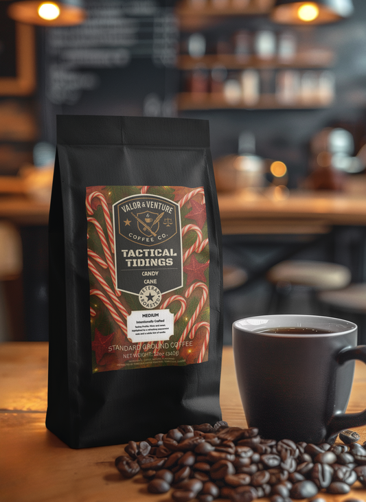 Tactical Tidings - Candy Cane - 12oz